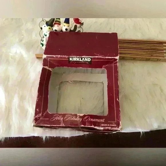 kirkland christmas polar bears cardinal christmas ornament - Picture 7 of 7